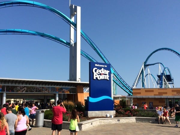 Cedar Point Trip Report — All But Iron Dragon